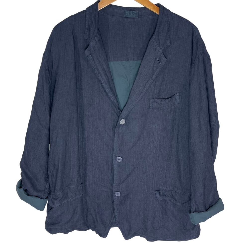 CP Shades Blue Lightweight Shirt Jacket